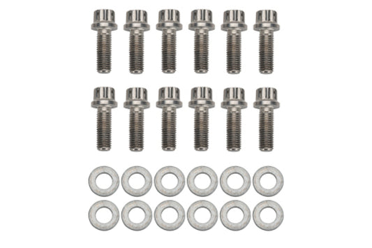 Wilwood Bolt Kit - Hat/Rotor 1/4-28x.75 12 Pt Stainless - Racecraft Industries
