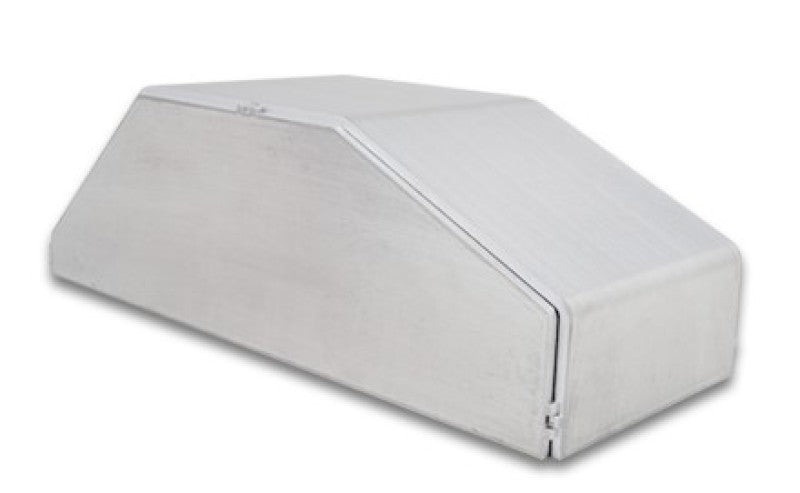 Vibrant I/C End Tank 4in Wide 9.85in Long 3.25in Tall Use w/ Horizontal I/C Core 12837 - 5052 Alum - Racecraft Industries