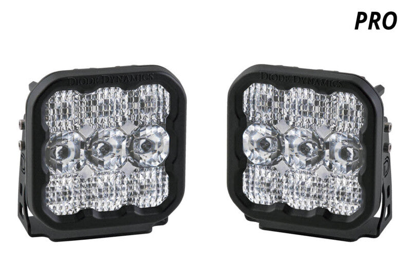Diode Dynamics SS5 LED Pod Pro - White Spot (Pair) - Racecraft Industries