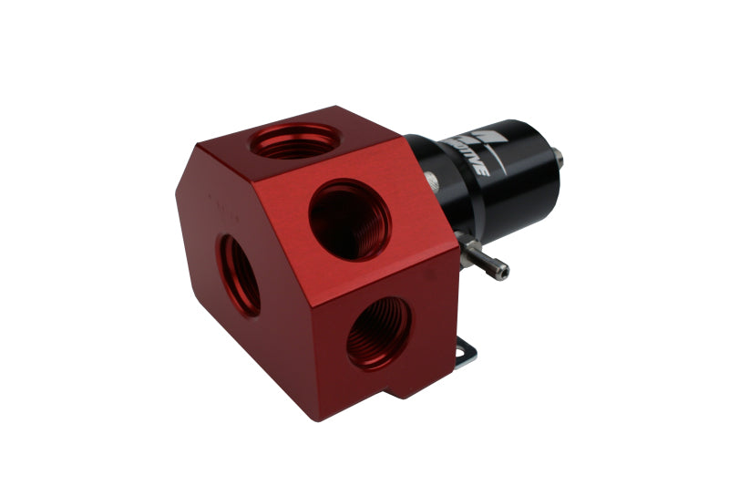 Aeromotive Regulator - 30-120 PSI - .500 Valve - 4x AN-08 and AN-10 inlets / AN-10 Bypass - Racecraft Industries