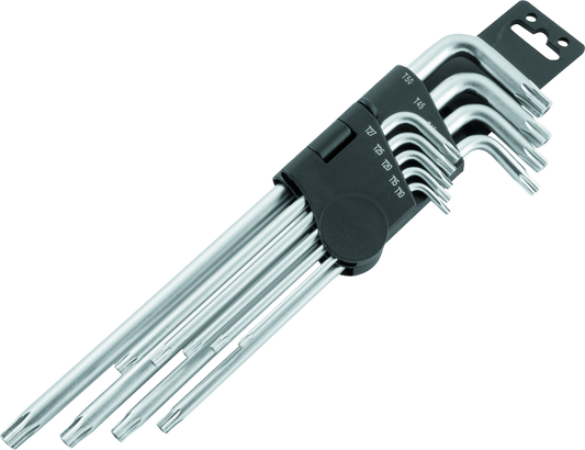 BikeMaster 9-pc Ball End Long Wrench Set - Torx - Racecraft Industries