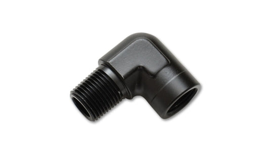 Vibrant 1/4in NPT Female to Male 90 Degree Pipe Adapter Fitting - Racecraft Industries