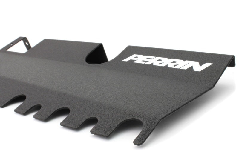 Perrin 15-21 WRX/STI Radiator Shroud (Without OEM Intake Scoop) - Black - Racecraft Industries