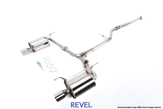 Revel Medallion Touring-S Catback Exhaust - Dual Muffler 02-03 Acura CL Type S - Racecraft Industries