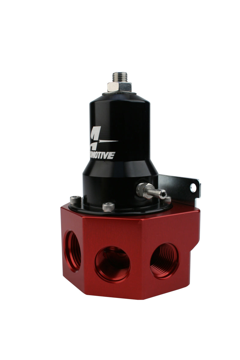 Aeromotive Regulator - 30-120 PSI - .500 Valve - 4x AN-08 and AN-10 inlets / AN-10 Bypass - Racecraft Industries