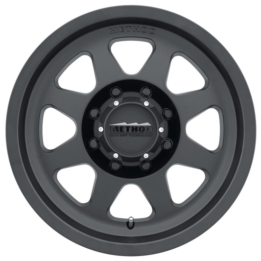 Method MR701 17x9 -12mm Offset 8x6.5 130.81mm CB Matte Black Wheel - Racecraft Industries