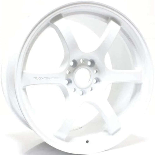 Gram Lights 57DR 18x9.5 +38 5-114.3 Ceramic Pearl Wheel (Min Order Qty 20) - Racecraft Industries