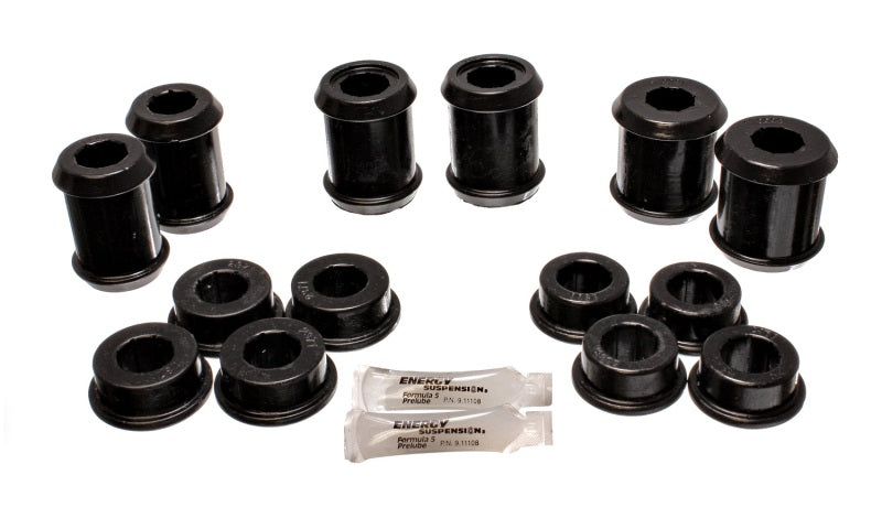 Energy Suspension 04-09 Cadillac XLR/XLR-V / 97-12 Corvette Black Rear End C/A Bushing Set - Racecraft Industries