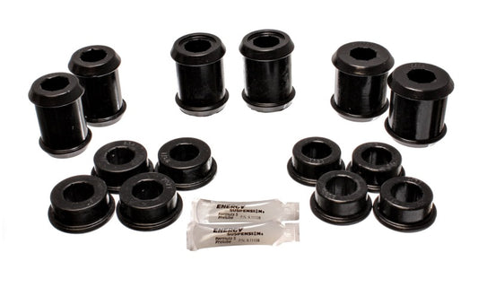 Energy Suspension 04-09 Cadillac XLR/XLR-V / 97-12 Corvette Black Rear End C/A Bushing Set - Racecraft Industries