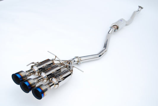 Invidia 17+ Honda Civic SI Sedan Gemini Triple Titanium Tip Cat-back Exhaust - Racecraft Industries