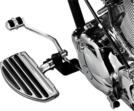 Kuryakyn ISO Conversion Floorboards For Driver Or Passenger With Splined Bracket Chrome - Racecraft Industries