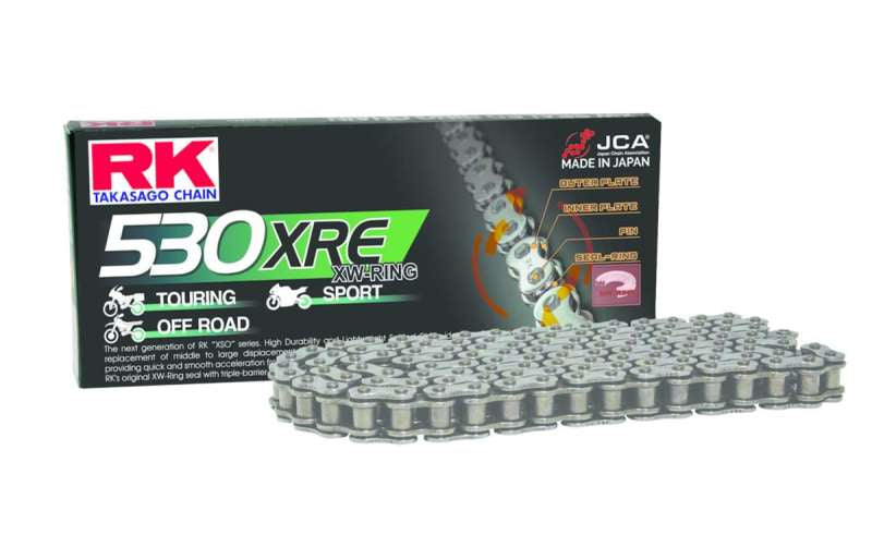 RK Chain 530XRE-120L XW-Ring - Natural - Racecraft Industries
