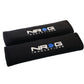 NRG Seat Belt Pads 2.7in. W x 11in. L (Black) Short - 2pc - Racecraft Industries