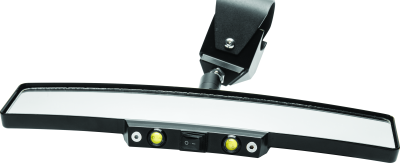 DragonFire Racing Lighted Rear View Mirror - 1.75-2 in. - Racecraft Industries