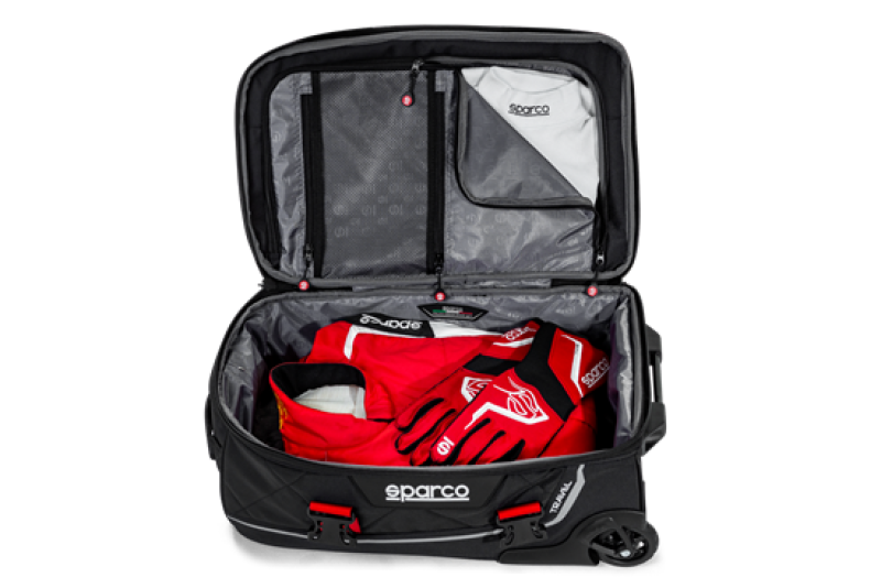 Sparco Bag Travel BLK/RED - Racecraft Industries
