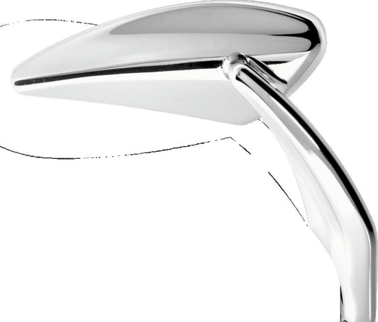 Performance Machine Mirror Assy Right Torque - Chrome - Racecraft Industries