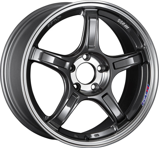 SSR GTX03 18x9.5 5x114.3 38mm Offset Gun Metallic Wheel - Racecraft Industries