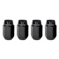 McGard Hex Lug Nut (Cone Seat) M14X1.5 / 22mm Hex / 1.635in. Length (4-Pack) - Black - Racecraft Industries