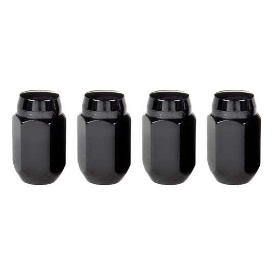 McGard Hex Lug Nut (Cone Seat) M14X1.5 / 22mm Hex / 1.635in. Length (4-Pack) - Black - Racecraft Industries