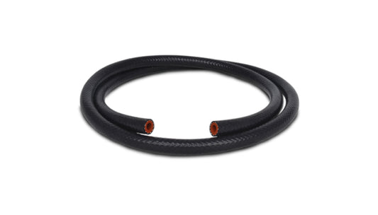 Vibrant 3/8in (10mm) I.D. x 5 ft. Silicon Heater Hose reinforced - Black - Racecraft Industries