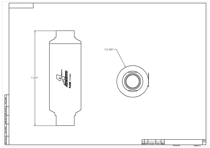Aeromotive Filter Element - 10 Micron Microglass (Fits 12339/12341) - Racecraft Industries