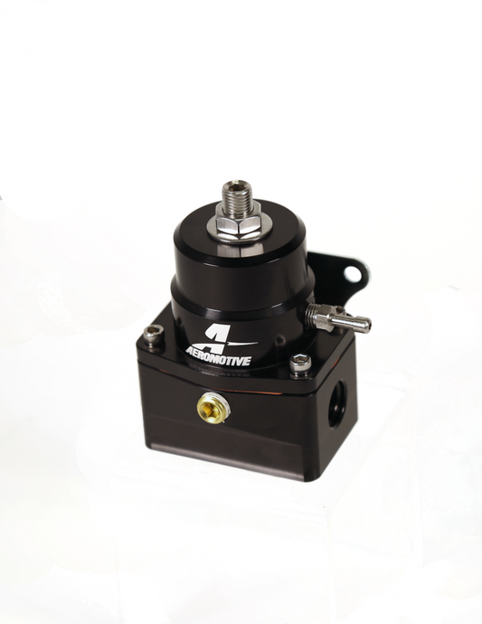 Aeromotive A1000-6 Injected Bypass Adjustable EFI Regulator (2) -6 Inlet/(1) -6 Return - Black - Racecraft Industries
