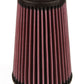 K&N Filter Universal Rubber Filter 3 1/2 inch Flange 4 5/8 inch Base 3 1/2 inch Top 7 inch Height - Racecraft Industries