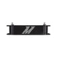 Mishimoto Universal -8AN 10 Row Oil Cooler - Black - Racecraft Industries