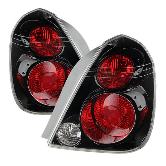 Xtune Nissan Altima 05-06 ( Also Fit 02-04 ) OEM Style Tail Lights Black ALT-JH-NA05-OE-BK - Racecraft Industries