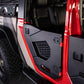 DV8 Offroad 18-22 Jeep Wrangler JL/JT Spec Series Half Doors - Rear Set - Racecraft Industries