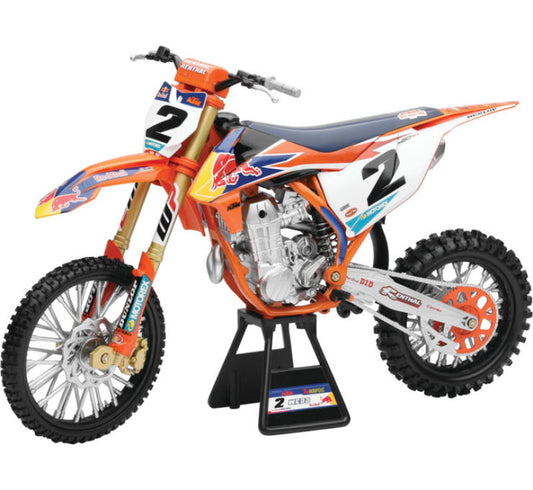 New Ray Toys Red Bull KTM 450SX-F (Cooper Webb #2)/ Scale - 1:6 - Racecraft Industries
