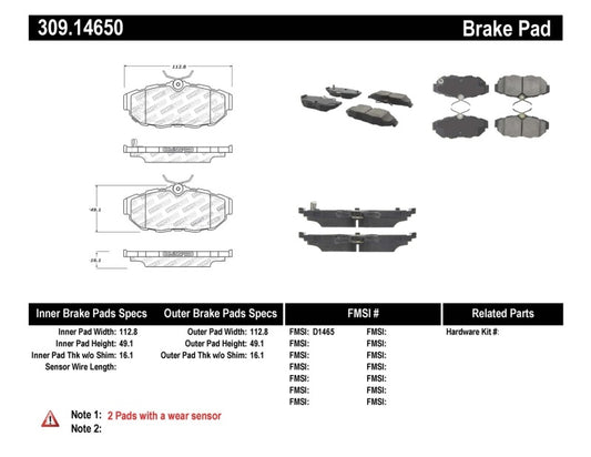 StopTech Performance Brake Pads - Racecraft Industries