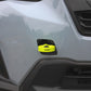 Perrin 2022 Subaru WRX / 18-21 Crosstrek / 14-21 Forester Tow Hook Kit (Front) - Neon Yellow - Racecraft Industries