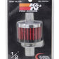 K&N Clamp On Rubber Base Crankcase Vent Filter 0.5in Flange ID 2in OD 1.5in Height - Racecraft Industries