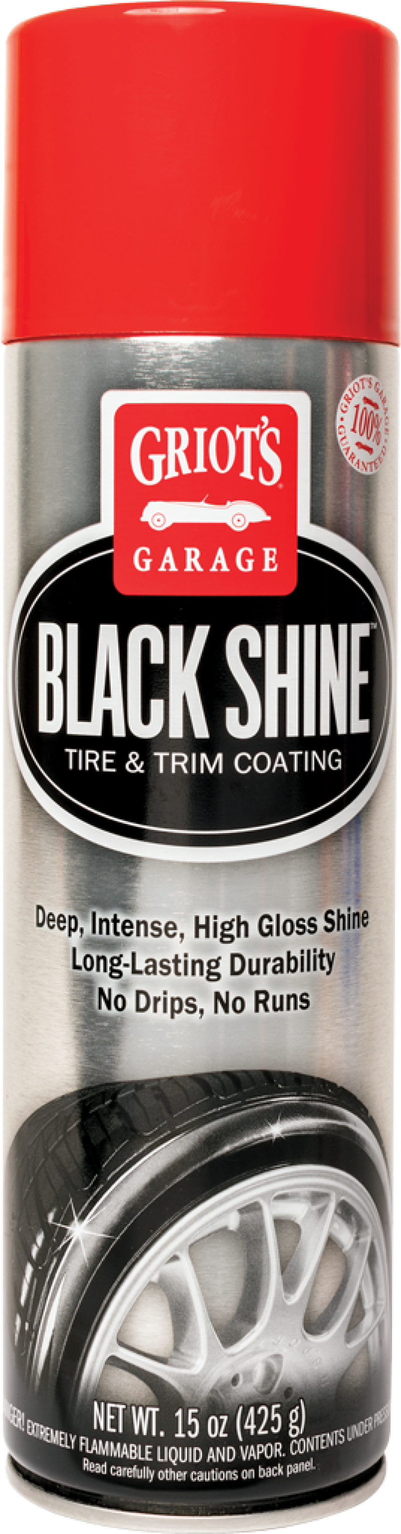 Griots Garage Black Shine Tire and Trim Coating - 15oz (Aerosol) - Racecraft Industries