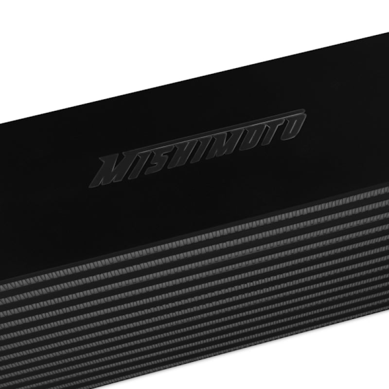 Mishimoto Universal Intercooler - J-Line Black - Racecraft Industries