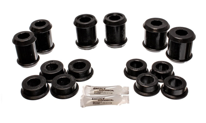 Energy Suspension 04-09 Cadillac XLR/XLR-V / 97-12 Corvette Black Rear End C/A Bushing Set - Racecraft Industries