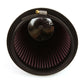 K&N Round Tapered Universal Air Filter 6in Flange ID x 7.5in Base OD x 5in Top OD x 6.5in Height - Racecraft Industries