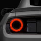 Raxiom 15-22 Ford Mustang Halo LED Tail Lights - Gloss Black Housing (Smoked Lens) - Racecraft Industries