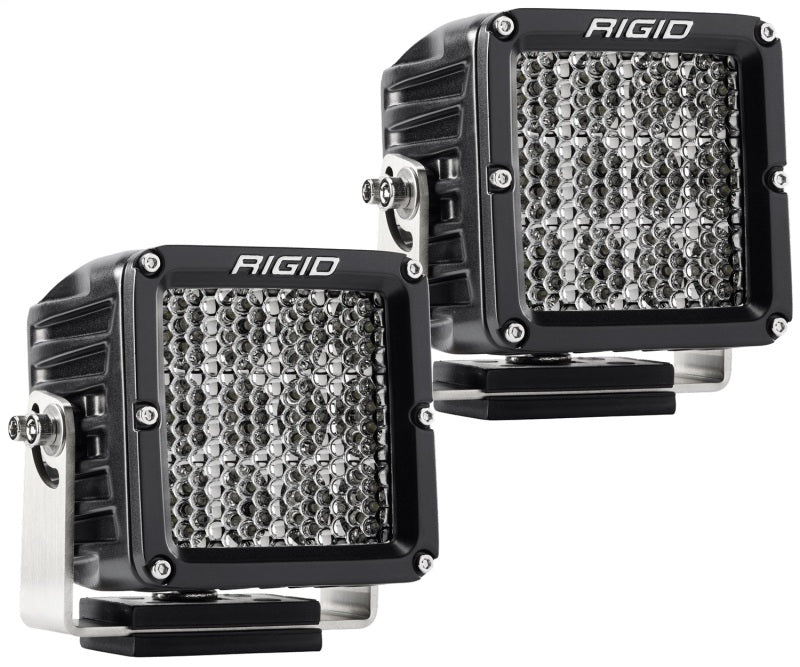 Rigid Industries D2 XL Specter Diffused - (Set of 2) - Racecraft Industries