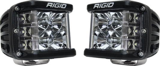Rigid Industries D-SS - Flood - Set of 2 - Black Housing - Racecraft Industries