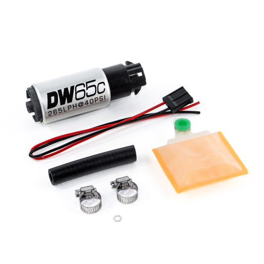 DeatschWerks 265 LPH Compact In-Tank Fuel Pump w/ Clips & Universal Install Kit - Racecraft Industries