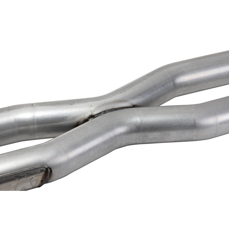 BBK 15-20 Ford Mustang GT 5.0L Resonator Delete X-Pipe (For Use w/Shorties Or Stock Manifolds) - Racecraft Industries