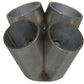 Vibrant 4 into 1 SS Turbo Mani Collector for T3 T3/T4 in Flange 48mm Pipe OD 3in tall 72mmx48mm out - Racecraft Industries
