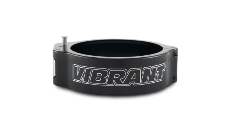 Vibrant 3in O.D. Aluminized HD 2.0 Clamp - Anodized Black (Clamp Only) - Racecraft Industries