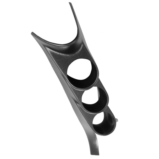 Autometer 05-09 Ford Mustang 52mm Black Triple Pillar Pod - Racecraft Industries