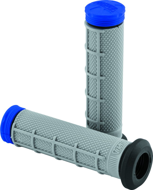 ProTaper Tri Density ATV 1/2 Waffle Grips - Blue - Racecraft Industries