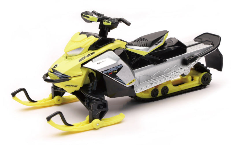 New Ray Toys Can-AM MXZ X-RS Snowmobile (Yellow)/ Scale - 1:20 - Racecraft Industries