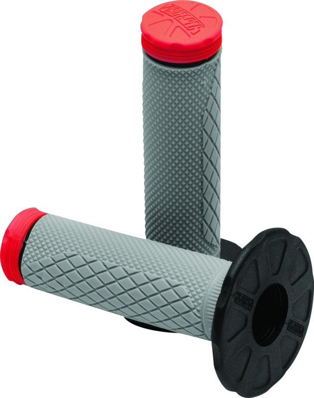 ProTaper Tri Density Full Diamond MX Grips - Red - Racecraft Industries