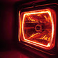 Oracle Pre-Installed Lights 7x6 IN. Sealed Beam - ColorSHIFT Halo SEE WARRANTY - Racecraft Industries